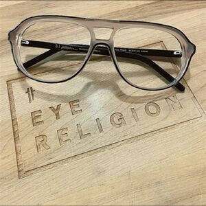 3.1 Phillip Lim Black and Frost Trace Glasses